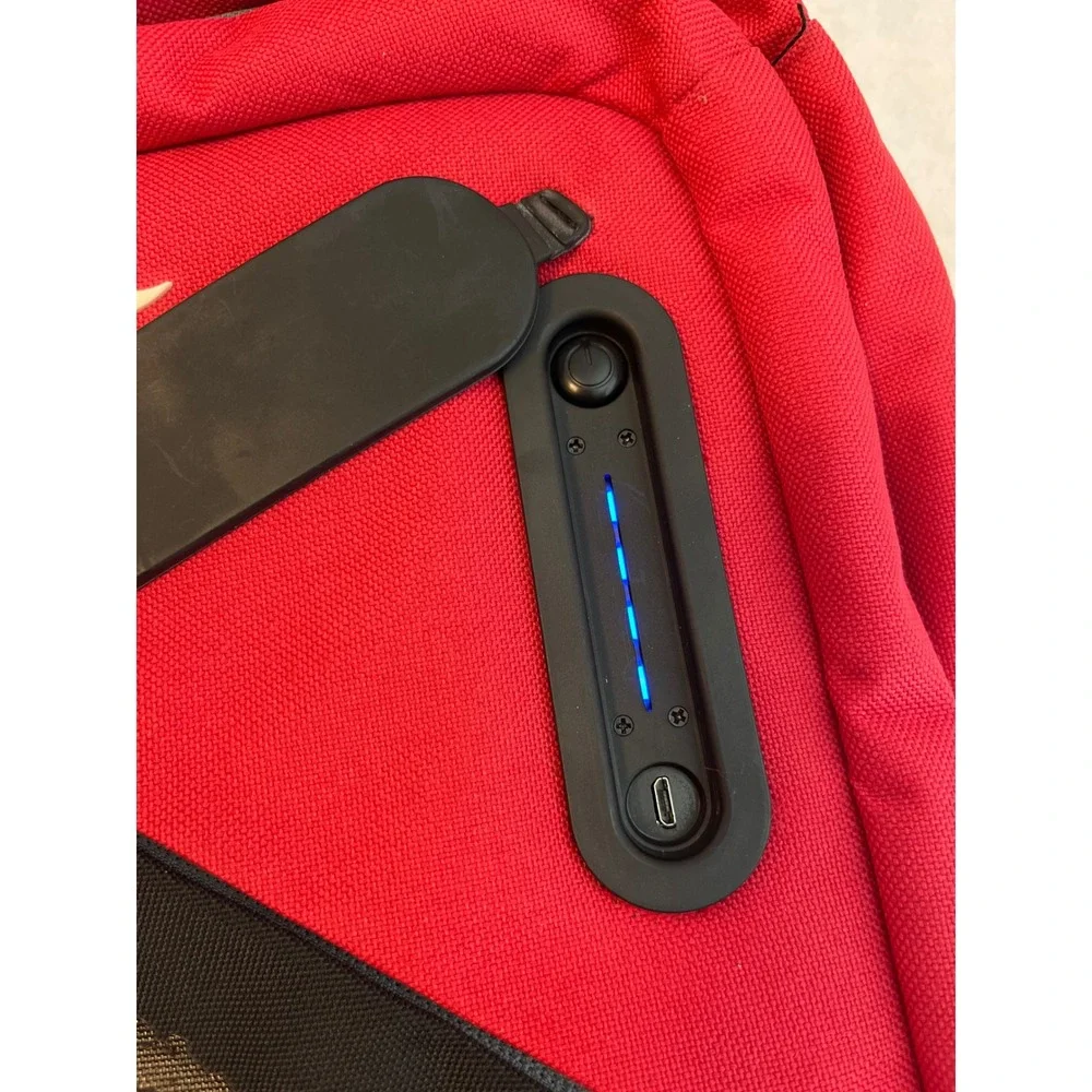 Circuit of the Americas COTA Tech Backpack F1 Racing Red Black Laptop USB Port
